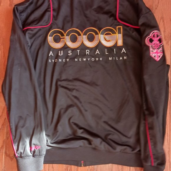 COOGI Australia Men's Jacket Full Zip Size 3XL Black Soft Shell Polyester - Picture 2 of 4